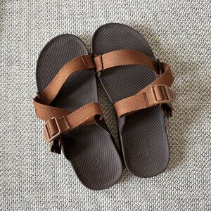 Chaco Men's Lowdown Slide Sandals in Brown
